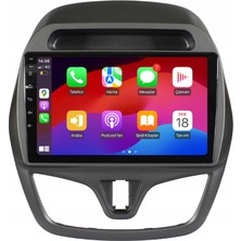 Blueway Chevrolet Spark Araç Multimedya Android Ekran Carplay Navigasyon Double Teyp 4+64 9" 15-18 Gri