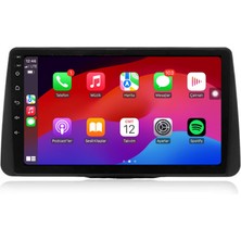 Blueway Fiat Egea Araç Multimedya Android Ekran Carplay Navigasyon Double Teyp 4+64 9" 20-21 Black