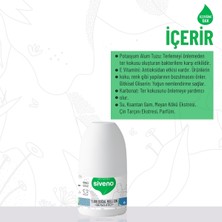 Siveno %100 Doğal Roll On Beyazlatıcı Etkili Deodorant Ter Kokusu Önleyici Bitkisel Lekesiz Vegan 50 ml