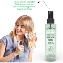 Siveno %100 Doğal Biberiye Suyu Saç Dökülmesi Karşıtı ve Hızlı Saç Uzatma Etkili Saç Toniği 150 ml