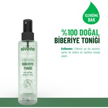 Siveno %100 Doğal Biberiye Suyu Saç Dökülmesi Karşıtı ve Hızlı Saç Uzatma Etkili Saç Toniği 150 ml