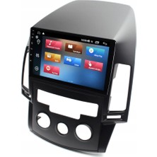 Blueway Hyundai I30 Analog Araç Multimedya Android Ekran Carplay Double Teyp 4+64 9" 08-11 Black