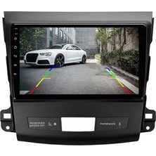 Blueway Mitsubishi Outlander Araç Multimedya Android Ekran Carplay Double Teyp 4+64 9" 08-12 Black