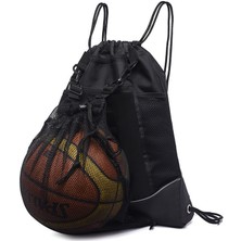 Lucky Star Korse Cep Ipli Sırt Çantası Erkek ve Kadın Açık Hava Seyahat Spor Sırt Çantası Basketbol Futbol Antrenman Çantası Sürme Çanta Net Çanta (Yurt Dışından)
