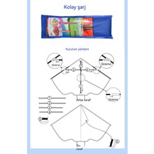 Rainbow Store Büyük Tek Boynuzlu At Uçurtma (Yurt Dışından)