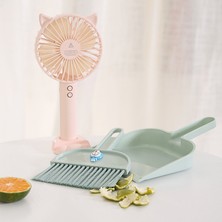 Mars Store1 Mini Süpürge ve Toz Tabağı Seti, Açık Mavi (Yurt Dışından)