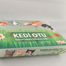 Big Trend Store Kedi Otu Kit (Kedi Çimi Set) - Toprak, Saksı, Koruyucu File ve Tohum Seti