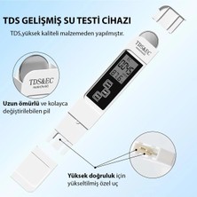 Etabel 3 In 1 Dijital Su Kalitesi Test Tds  Çok Fonksiyonlu Su Saflık Sıcaklık Ölçer