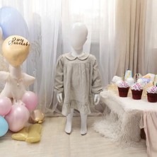 Blue Lotus Kids Pamuk Fisto Müslin Kız Çocuk Elbisesi
