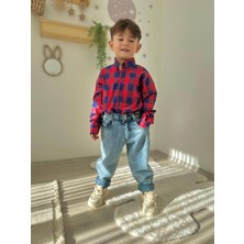 Blippi Kidss Gömlek Kot İkili Takım