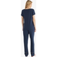Blackspade Kadın Pijama Takımı 51836 - Lacivert