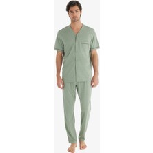 Blackspade Erkek Pijama Takımı 40704 - Yeşil