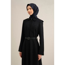 Armine Soyut Desenli Saf İpek Twill Eşarp 9311D 10