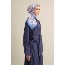 Armine Soyut Desenli Saf İpek Sura Eşarp 9350D 51