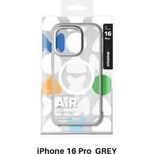 Momax Air caseform magnetic case Apple iPhone 16 pro (Light grey)