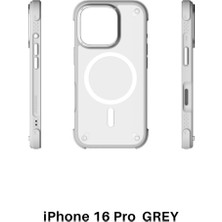 Momax Air caseform magnetic case Apple iPhone 16 pro (Light grey)