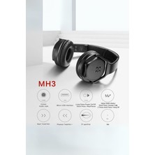SODO Mh3 Kablosuz Kulaklık Katlanabilir Bluetooth Uyumlu Sodo 5.0 Stereo Kulaklık Mikrofonlu