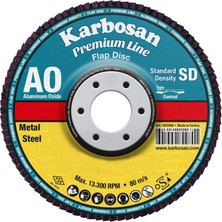 Karbosan 982980 Flap Ao Disk Kırmızı 115X22 60 Kum