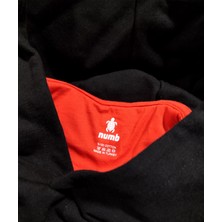 Numb Siyah Unisex Hoodie