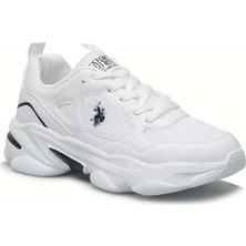 U.s.polo Assn. Bob Kadin Ayakkabi - Beyaz Lacivert Mavi