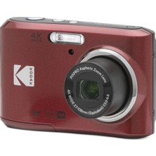 Kodak Pıxpro FZ45-BK 16MP Dijital Fotoğraf Makinesi Kırmızı