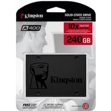240 GB Kingston A400 Sata3 2.5 500/350MBS SA400S37/240G