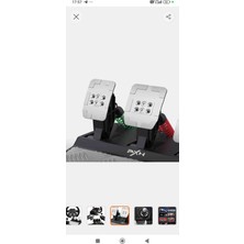 Pxn PXN-V10 Ps5 E Kadar Uyumlu 6+1 Vites Direksiyon Set Oyun Konsolu
