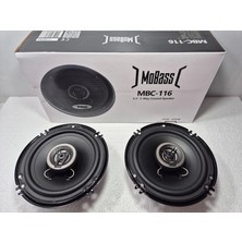 Mobass 16CM Hoparlör – Mobass MBC-116 - 300W Kapaklı , Tweeterli Kapı Hoparlörü 16CM