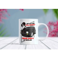 Volkswagen Otomobil Tasarımlı Komik Kupa Bardak