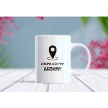 Konuma Gerek Yok Dardayım Yazılı Komik Esprili Kupa Bardak