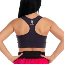 Hercules Fight Gear Siyah Kadın Crop  –  Günlük & Spor Kullanım | Fitness, Crossfit, Antrenman V1