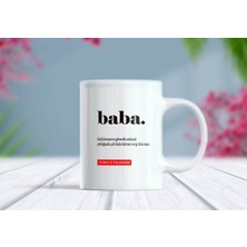 Babalar Günün Kutlu Olsun Isimli Babaya Özel Kupa Bardak