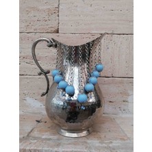 Boncuklu Bakır Sürahi