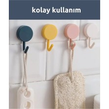 Skoofed 8'li Yapışkanlı Askı - Iz Bırakmaz - Güçlüdür ve Kolay Yapışır - Çok Amaçlı Askı