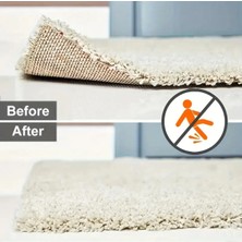 4'lü Halı Kaydırmaz Kalpli Kilim Paspas Altı Halı Tutucu Kıvrılma Engelleyici