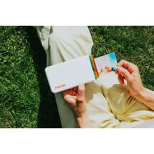 Polaroid Hi-Print - Bluetooth Fotoğraf Yazıcısı ve Kağıt Ikili Paketi Beyaz