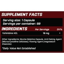Grimlabs Yohimbıne Hcl 10 Mg 60 Kapsül