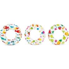 Intex Baskılı Simit 61 cm (6-10 Yaş) 1 Adet Fiyatıdır