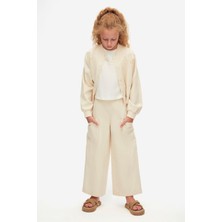 Nk Kids Papyrus 3'lü Kız Çocuk Ceketli Keten TAKIM_MNVS38320