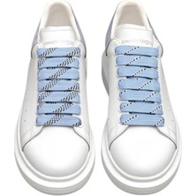 Globalux Mcqueen Women's Sneakers - Sneaker In White/light Blue - Alexander Mcq kadın sneaker