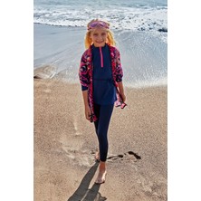 Çocuk Desenli Renkli Kimono P2417
