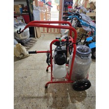 Kutluk Kırmızı Çift Sağım Tek Güğüm Süt Sağım Makinesi 40 Litre (Yağsız)