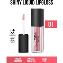 New Well Shiny Liquid Lipstick - 01