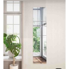 Mirrorss Kare Duvar Dekor Ayna Boy Ayna 4 Parça 30 x 30 Orjinal Cam