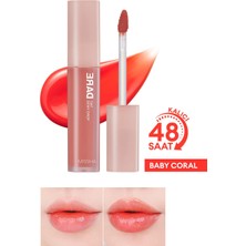 MISSHA Uzun Süre Kalıcı, Nemli Bitiş Sunan Parlak Tint Dare Tint Dewy Drop (BABY CORAL)