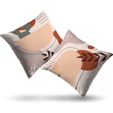 Moda Home Bedding Kırlent,dolgulu Kırlent,baskılı Kırlent,dekorasyon Kırlent(2 Adet) SET11