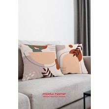 Moda Home Bedding Kırlent,dolgulu Kırlent,baskılı Kırlent,dekorasyon Kırlent(2 Adet) SET11