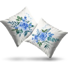 Moda Home Bedding Kırlent,dolgulu Kırlent,baskılı Kırlent,dekorasyon Kırlent(2 Adet) SET12