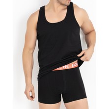 Boun Marche Erkek Atlet Premium 6'lı Penye Süprem  Pamuk