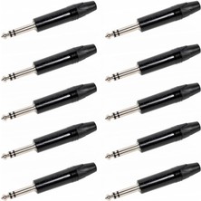 Losen LC3135BK Stereo Siyah Konnektör ( 10 Lu Paket )